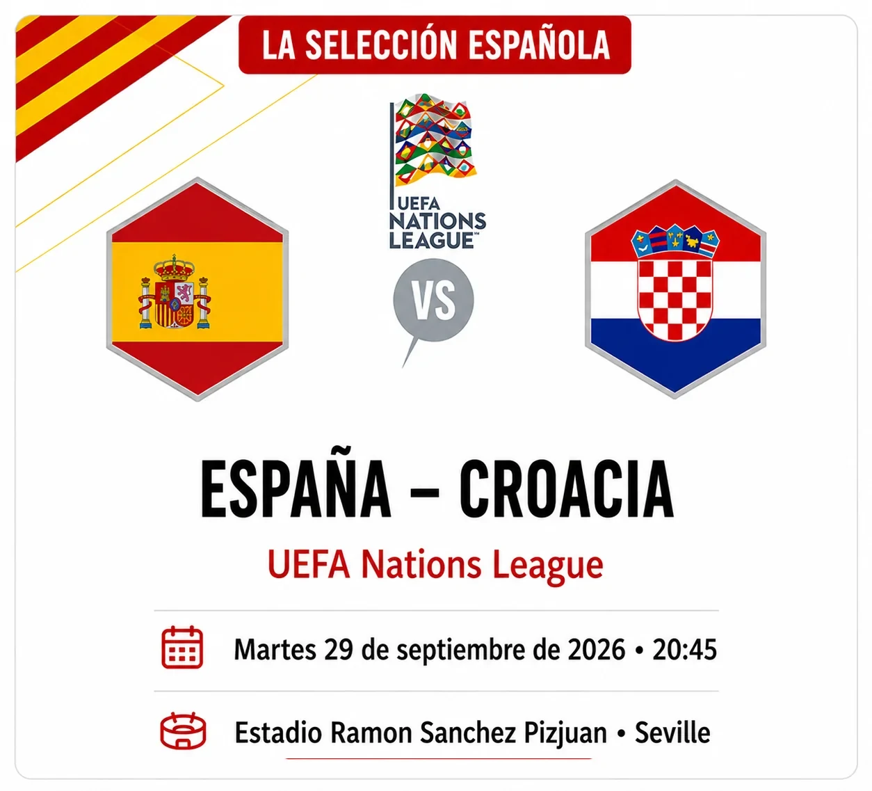 ESPAÑA – CROACIA